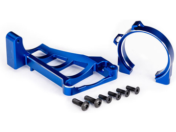 Traxxas držák motoru hliníkový modrý (pro #3461) Traxxas držák motoru hliníkový modrý (pro #3461) / TRA10261-BLUE