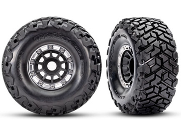 Traxxas kolo 2.2/3.2", disk černý/polomatný beadlock, pneu Maxx Slash belted (pár) Traxxas kolo 2.2/3.2", disk černý/polomatný beadlock, pneu Maxx Slash belted (pár) / TRA10272-BLK