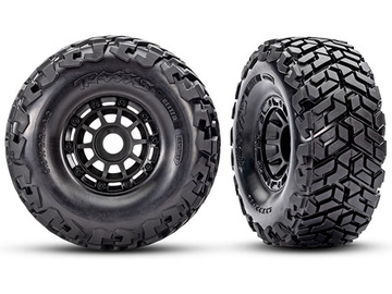 Traxxas kolo 2.2/3.2", disk černý, pneu Maxx Slash belted (2) Traxxas kolo 2.2/3.2", disk černý, pneu Maxx Slash belted (2) / TRA10272