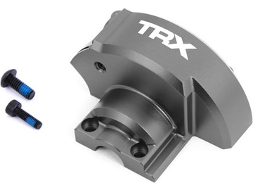 Traxxas kryt převodovky hliníkový šedý / TRA10287-GRAY