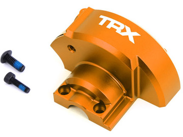 Traxxas kryt převodovky hliníkový oranžový / TRA10287-ORNG