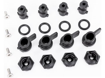 Traxxas Nuts, hatch mounting (stainless) / TRA10318