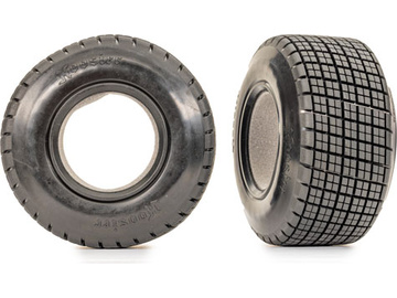 Traxxas Tires 2.2/3.0", Hoosier (2)/ foam inserts (2) / TRA10470