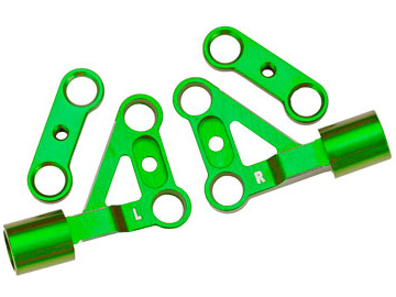 Traxxas rameno podvozku přední horní hliníkové zelené (pár) Traxxas rameno podvozku přední horní hliníkové zelené (pár) / TRA10533-GRN