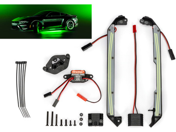 Traxxas LED light set, green, complete (underbody) (fits 4-Tec 2.0 or Drift) Traxxas LED light set, green, complete (underbody) (fits 4-Tec 2.0 or Drift) / TRA10590-GRN