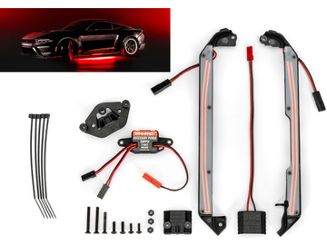 Traxxas LED podsvícení šasi červené (pro 4-Tec 2.0, Drift) Traxxas LED podsvícení šasi červené (pro 4-Tec 2.0, Drift) / TRA10590-RED