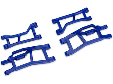 Traxxas Suspension arms, front, blue (for use with #10790) / TRA10725-BLUE