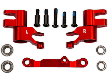 Traxxas Steering bellcranks, draglink, aluminum (red) Traxxas Steering bellcranks, draglink, aluminum (red) / TRA10743-RED