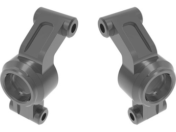 Traxxas Carriers, stub axle, aluminum (gray) Traxxas Carriers, stub axle, aluminum (gray) / TRA10751-GRAY
