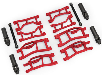 Traxxas Suspension kit, Mini Maxx WideMaxx, red / TRA10790-RED