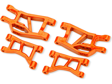 Traxxas ramena podvozku přední oranžové / TRA10831-ORNG