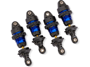 Traxxas Blue Aluminum Mini GTR Short Shocks & Springs (4) / TRA10865-BLUE