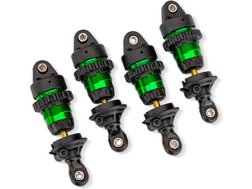Traxxas Green Aluminum Mini GTR Short Shocks & Springs (4) / TRA10865-GRN