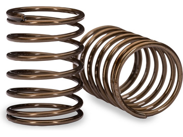 Traxxas Springs, ultra shock, 1.16 Rate, Green Stripe (2) / TRA10867
