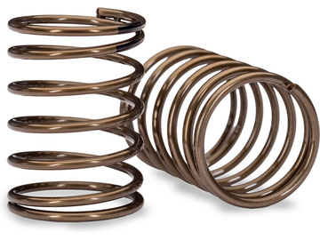 Traxxas Springs, ultra shock, 1.28 Rate, Green Stripe (2) / TRA10868
