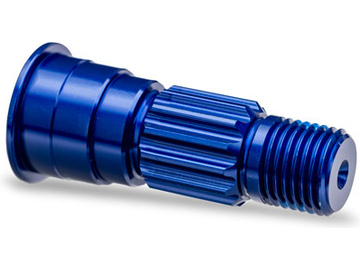 Traxxas Stub axle, front, aluminum (blue-anodized) Traxxas Stub axle, front, aluminum (blue-anodized) / TRA10953-BLUE