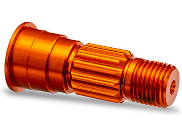 Traxxas Stub axle, front, aluminum (orange-anodized) Traxxas Stub axle, front, aluminum (orange-anodized) / TRA10953-ORNG