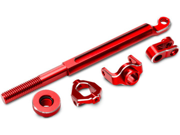 Traxxas Brake linkage, front, aluminum (red-anodized) Traxxas Brake linkage, front, aluminum (red-anodized) / TRA10958-RED
