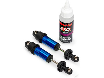 Traxxas Shocks, GT-Maxx, front, aluminum (blue-anodized) (2) / TRA10961-BLUE