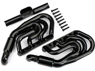 Traxxas výfuk motoru černý Traxxas výfuk motoru černý / TRA10982-BLK