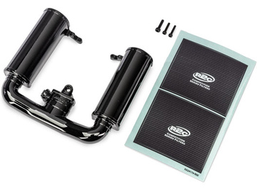 Traxxas sání motoru černé lesklé Traxxas sání motoru černé lesklé / TRA10985-BLKGLS