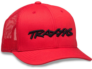 Traxxas Logo hat curve red / TRA1182-RBL