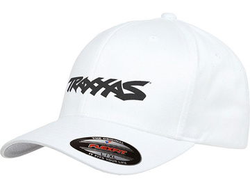 TRAXXAS® LOGO HAT WHITE L/XL / TRA1188-WHT-LXL