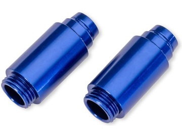 Traxxas plášť tlumiče GTM Pro hliníkový modrý (2) / TRA12068-BLUE