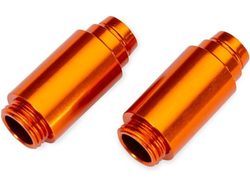 Traxxas plášť tlumiče GTM Pro hliníkový oranžový (2) / TRA12068-ORNG