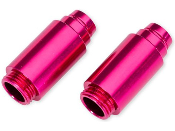 Traxxas plášť tlumiče GTM Pro hliníkový růžový (2) / TRA12068-PINK