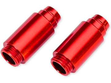 Traxxas plášť tlumiče GTM Pro hliníkový červený (2) Traxxas plášť tlumiče GTM Pro hliníkový červený (2) / TRA12068-RED