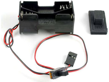 Traxxas Battery holder with switch: Villain / TRA1523