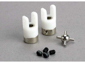 Traxxas U-joints (2)/ 3mm set screws (4) / TRA1539