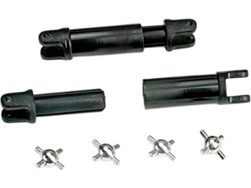Traxxas Half-shafts/ metal U-joints (4) Traxxas Half-shafts/ metal U-joints (4) / TRA1651
