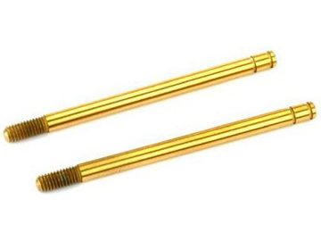 Traxxas Shock shafts, hardened steel, titanium nitride coated (long) (2) Traxxas Shock shafts, hardened steel, titanium nitride coated (long) (2) / TRA1664T