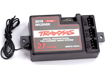 Traxxas Receiver, 2-channel 27MHz, without BEC / TRA2019