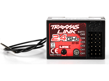 Traxxas Receiver, micro TQ 2.4 GHz with Traxxas Link (5-channel) / TRA2218X