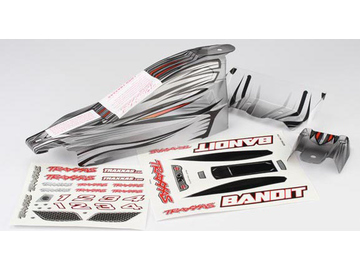Traxxas Body, Bandit, ProGraphix/ decal sheet / TRA2417X