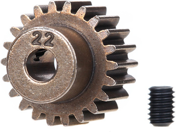 Traxxas Gear, pinion 22T 48DP/ set screw Traxxas Gear, pinion 22T 48DP/ set screw / TRA2422