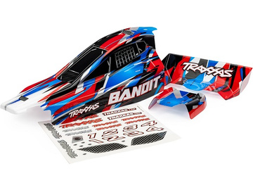 Traxxas Body, Bandit, red/ wing (painted) Traxxas Body, Bandit, red/ wing (painted) / TRA2430-RED