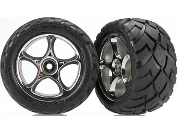 Traxxas kolo 2.2", disk Tracer Chrome, pneu Anaconda (2) (zadní) / TRA2478R