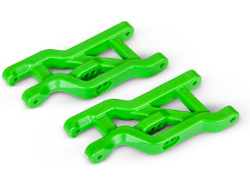 Traxxas Suspension arms, green, front, heavy duty (2) / TRA2531G