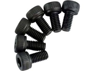 Traxxas Screws, M3x6mm cap-head (hex drive) (6) Traxxas Screws, M3x6mm cap-head (hex drive) (6) / TRA2554