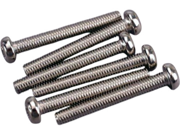 Traxxas Screws, M3x23mm roundhead (6) Traxxas Screws, M3x23mm roundhead (6) / TRA2567