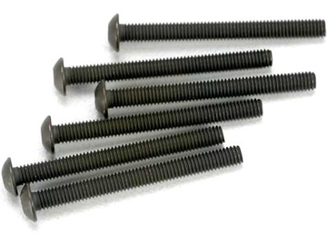 Traxxas šroub imbus M3x30mm půlkulatá hlava (6) Traxxas šroub imbus M3x30mm půlkulatá hlava (6) / TRA2582