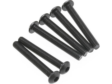 Traxxas šroub imbus M3x23mm půlkulatá hlava (6) Traxxas šroub imbus M3x23mm půlkulatá hlava (6) / TRA2591