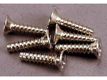 Traxxas vrut křížový 3x12mm zápustná hlava zink. (6) / TRA2648