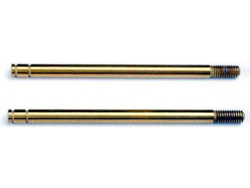 Traxxas Shock shafts, hardened steel, TiN (X-long) (2) / TRA2765T