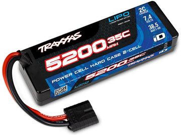 Traxxas LiPo baterie 7.4V 5200mAh 35C iD Traxxas LiPo baterie 7.4V 5200mAh 35C iD / TRA2844R