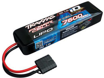 Traxxas LiPo Battery 7.4V 2-Cell 7600mAh 25C iD / TRA2869X